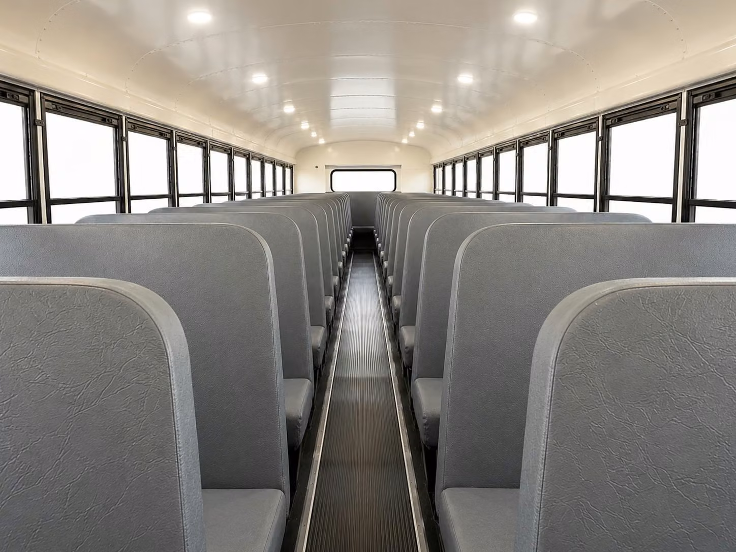 school bus interior