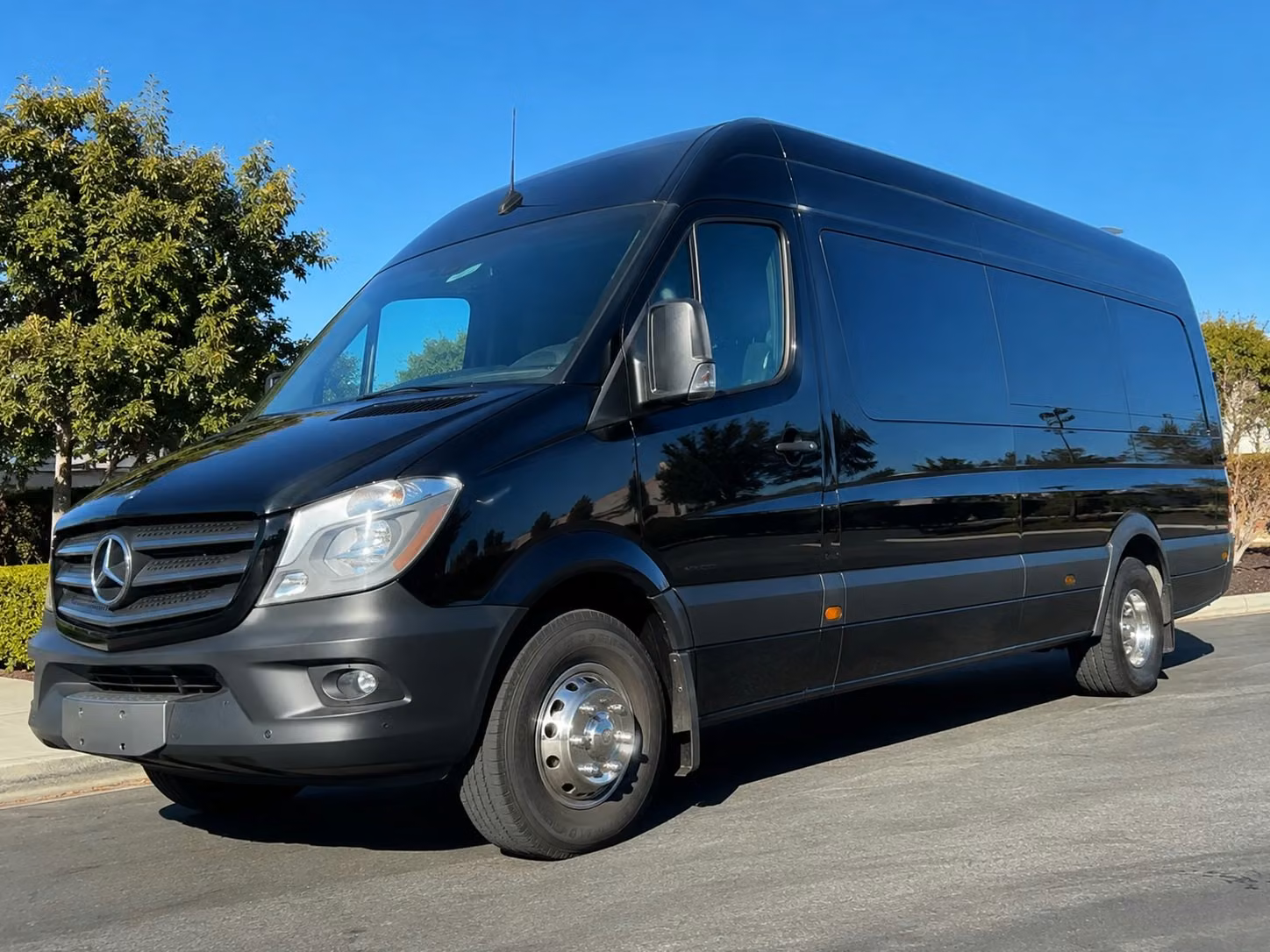 sprinter van with driver